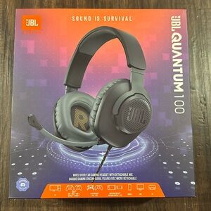 JBL Quantum 100 Wired Over Ear Gaming Headset - HARMAN